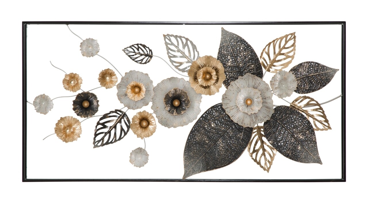Decoratiune de perete 3D Plus, Mauro Ferretti, 120x59 cm, fier - imagine 7